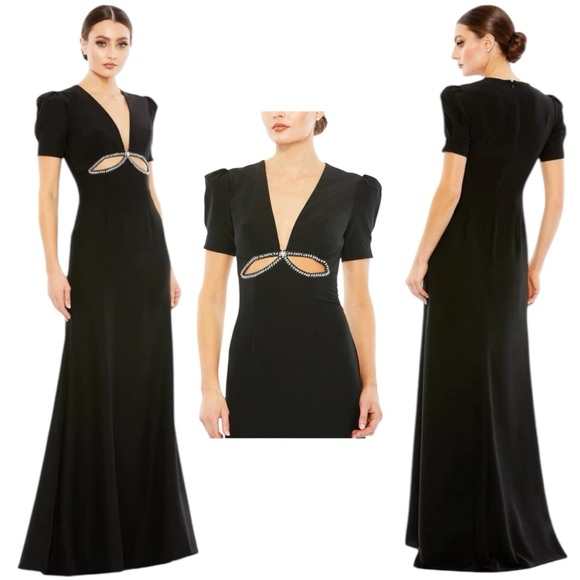 Mac Duggal Dresses & Skirts - Elegant Black Evening Dress